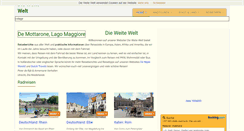 Desktop Screenshot of dieweitewelt.de