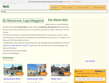 Tablet Screenshot of dieweitewelt.de